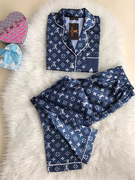 lv pyjamas|louis vuitton silk pajamas.